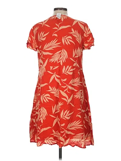 Pre-owned Ann Taylor Loft Kimono In Red