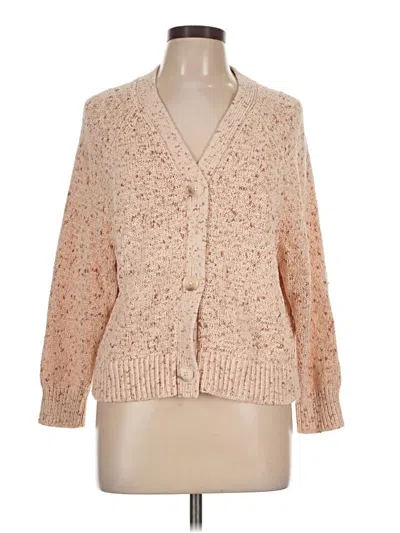 Pre-owned Ann Taylor Loft Kimono In Tan