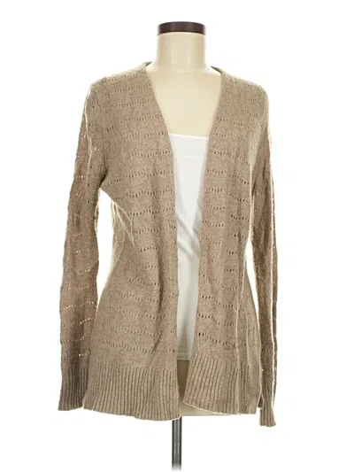 Pre-owned Ann Taylor Loft Kimono In Tan