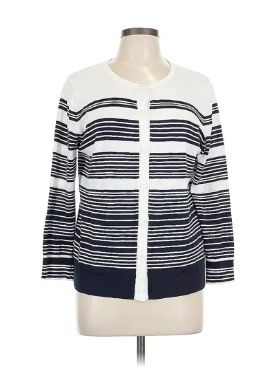 Pre-owned Ann Taylor Loft Kimono In White