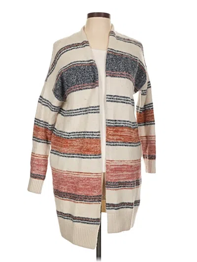 Pre-owned Ann Taylor Loft Kimono In White