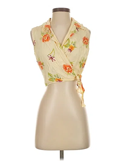 Pre-owned Ann Taylor Loft Kimono In White