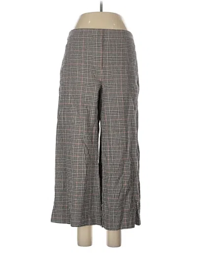 Pre-owned Ann Taylor Loft Linen Pants In Gray