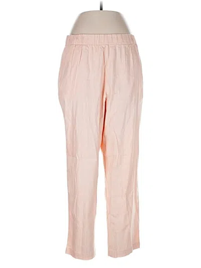 Ann Taylor Loft Linen Pants In Pink