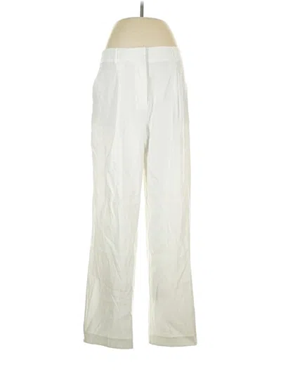 Ann Taylor Loft Linen Pants In White
