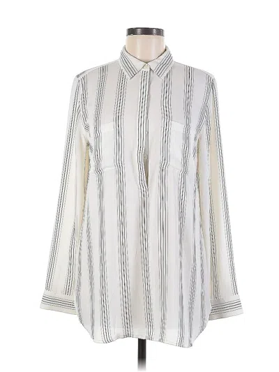 Pre-owned Ann Taylor Loft Long Sleeve Blouse