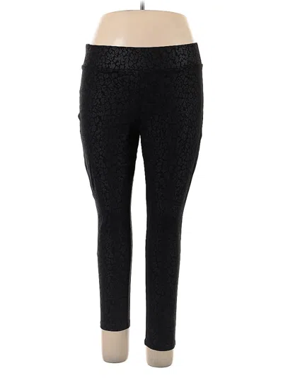 Pre-owned Ann Taylor Loft Outlet Active Pants In Black