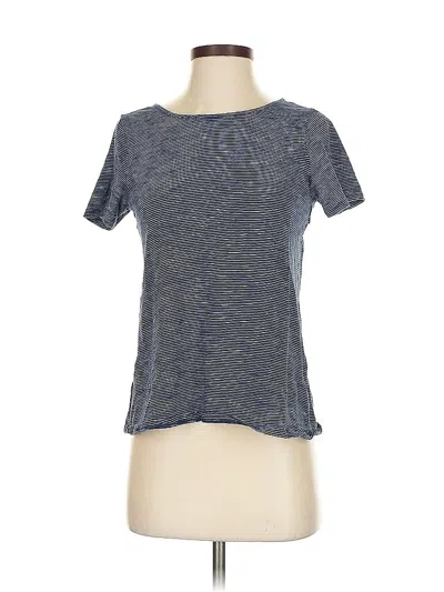Pre-owned Ann Taylor Loft Outlet Active T-shirt In Blue