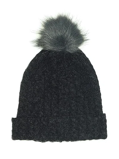 Pre-owned Ann Taylor Loft Outlet Beanie Hat In Gray