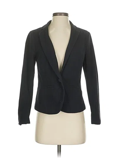 Pre-owned Ann Taylor Loft Outlet Blazer Jacket In Black