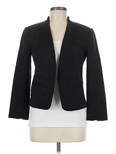 Pre-owned Ann Taylor Loft Outlet Blazer Jacket In Black