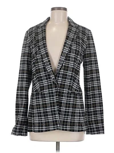 Pre-owned Ann Taylor Loft Outlet Blazer Jacket In Black
