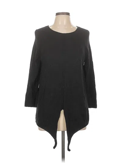 Pre-owned Ann Taylor Loft Outlet Cardigan Sweater In Black