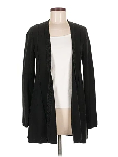 Pre-owned Ann Taylor Loft Outlet Cardigan Sweater In Black