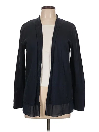 Pre-owned Ann Taylor Loft Outlet Cardigan Sweater In Black