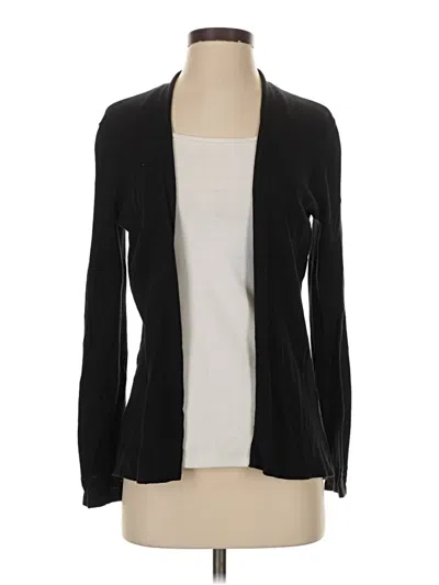 Pre-owned Ann Taylor Loft Outlet Cardigan Sweater In Black