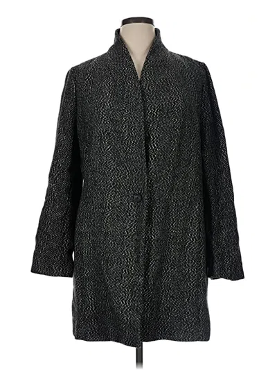 Pre-owned Ann Taylor Loft Outlet Cardigan Sweater In Black