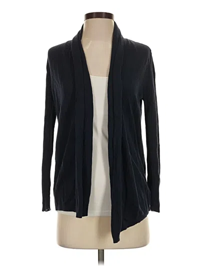 Pre-owned Ann Taylor Loft Outlet Cardigan Sweater In Black