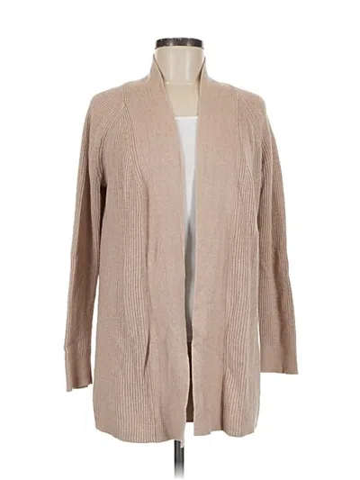 Pre-owned Ann Taylor Loft Outlet Cardigan Sweater In Brown