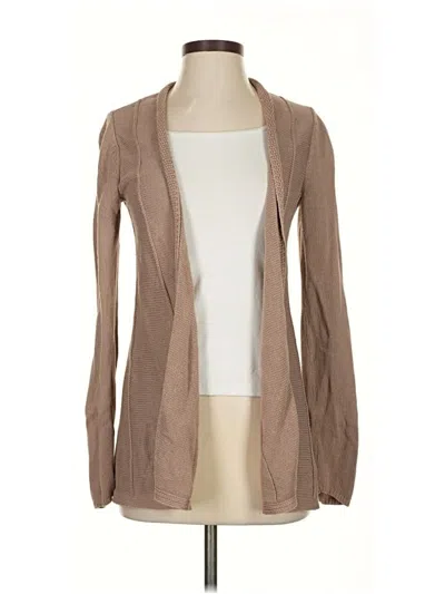 Pre-owned Ann Taylor Loft Outlet Cardigan Sweater In Brown