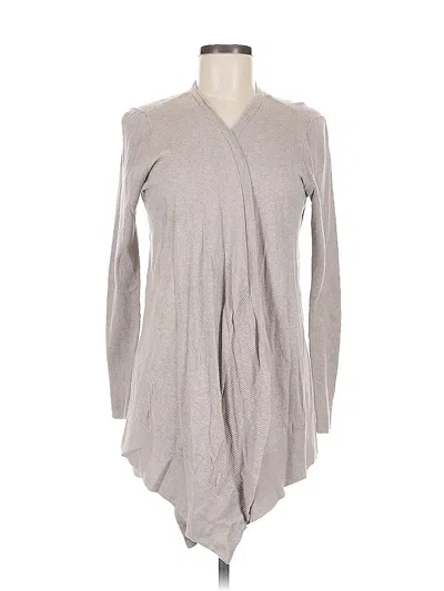 Pre-owned Ann Taylor Loft Outlet Cardigan Sweater In Gray