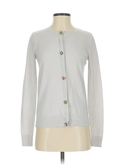 Pre-owned Ann Taylor Loft Outlet Cardigan Sweater In Gray