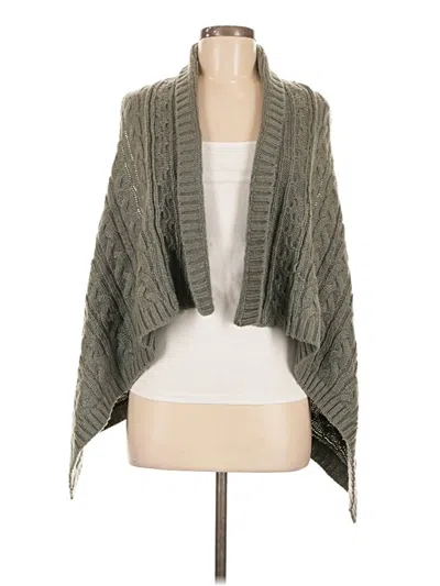 Pre-owned Ann Taylor Loft Outlet Cardigan Sweater In Gray