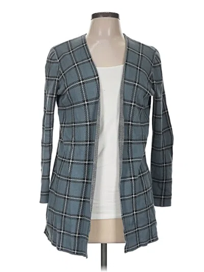 Pre-owned Ann Taylor Loft Outlet Cardigan Sweater In Teal