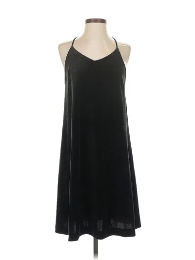 Pre-owned Ann Taylor Loft Outlet Casual Dress In Black