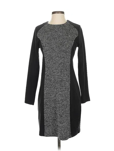 Pre-owned Ann Taylor Loft Outlet Casual Dress In Black