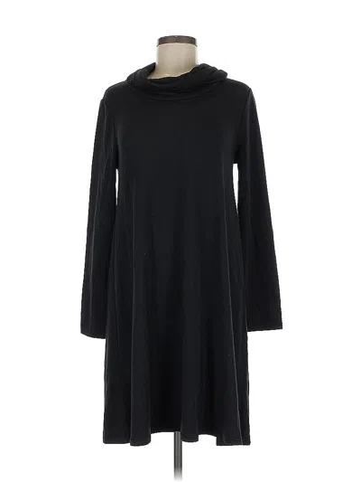 Pre-owned Ann Taylor Loft Outlet Casual Dress In Black