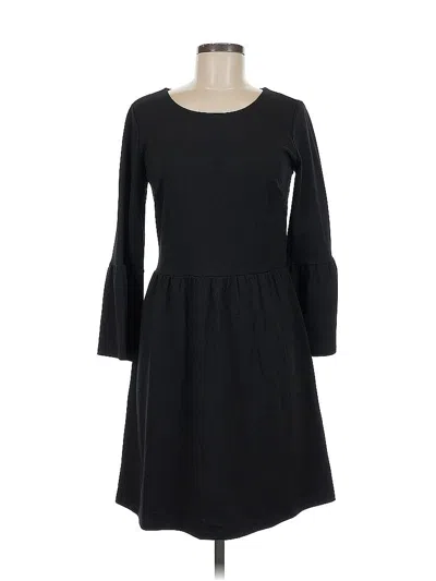 Pre-owned Ann Taylor Loft Outlet Casual Dress In Black