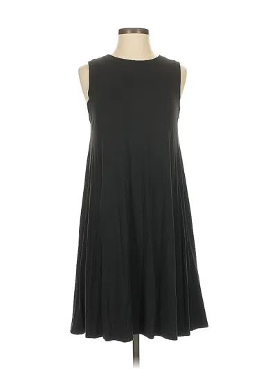 Pre-owned Ann Taylor Loft Outlet Casual Dress In Black