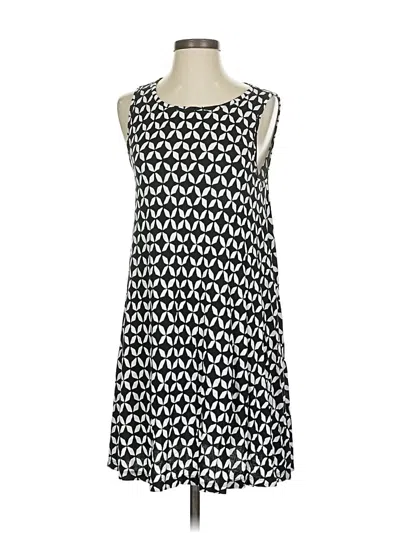 Pre-owned Ann Taylor Loft Outlet Casual Dress In Black