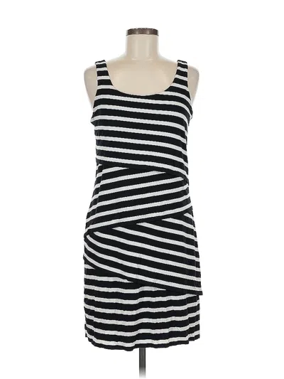 Pre-owned Ann Taylor Loft Outlet Casual Dress In Black