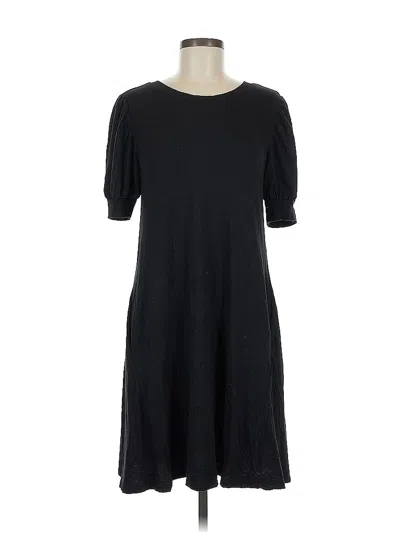 Pre-owned Ann Taylor Loft Outlet Casual Dress In Black