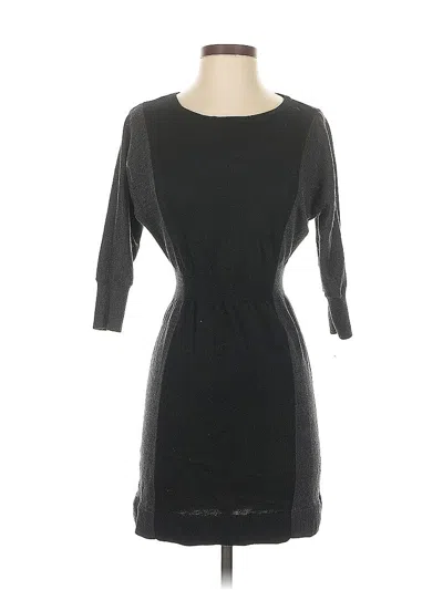 Pre-owned Ann Taylor Loft Outlet Casual Dress In Black