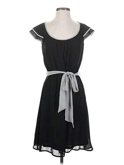 Pre-owned Ann Taylor Loft Outlet Casual Dress In Black