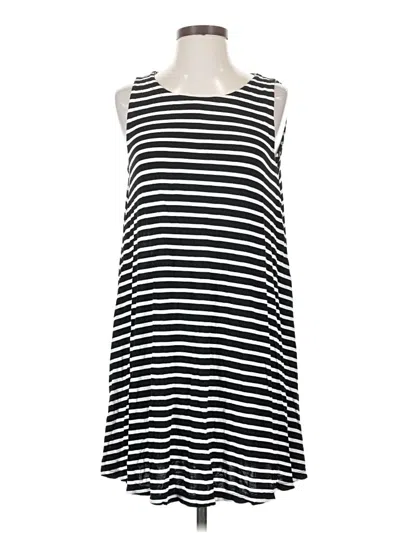 Pre-owned Ann Taylor Loft Outlet Casual Dress In Black