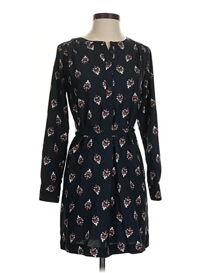 Pre-owned Ann Taylor Loft Outlet Casual Dress In Black