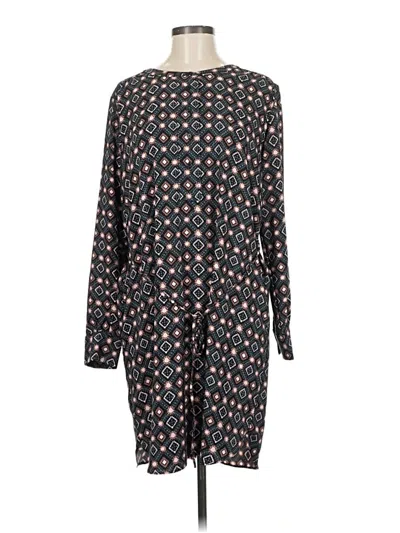 Pre-owned Ann Taylor Loft Outlet Casual Dress In Black