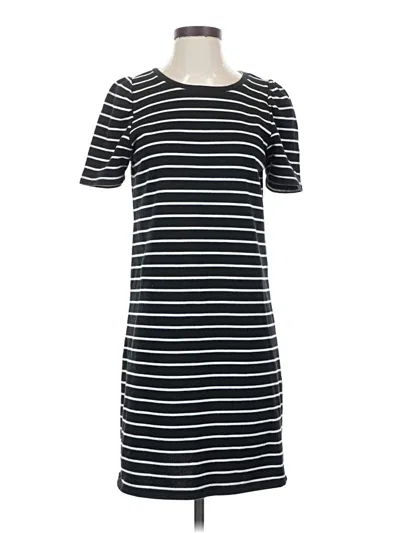 Pre-owned Ann Taylor Loft Outlet Casual Dress In Black