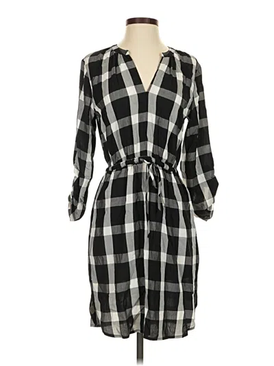 Ann Taylor Loft Outlet Casual Dress In Black