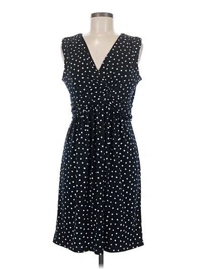 Pre-owned Ann Taylor Loft Outlet Casual Dress In Black