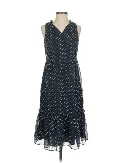 Pre-owned Ann Taylor Loft Outlet Casual Dress In Blue