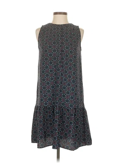 Pre-owned Ann Taylor Loft Outlet Casual Dress In Blue