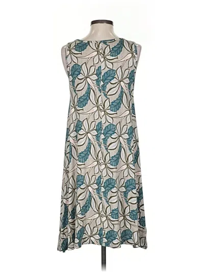 Pre-owned Ann Taylor Loft Outlet Casual Dress In Blue