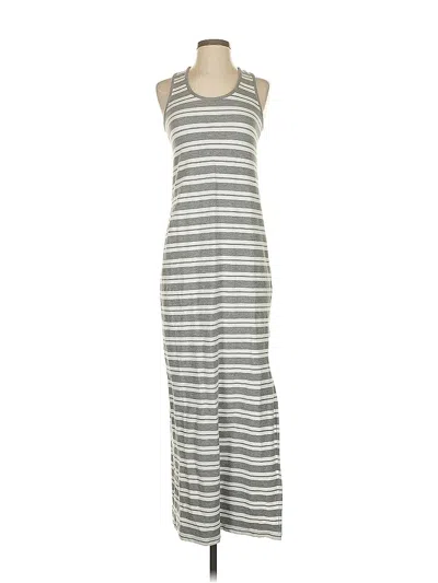Pre-owned Ann Taylor Loft Outlet Casual Dress In Gray