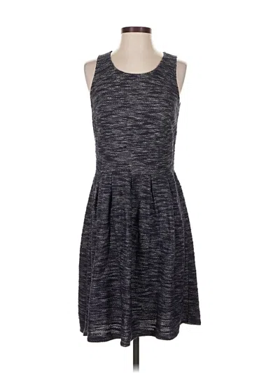 Pre-owned Ann Taylor Loft Outlet Casual Dress In Gray