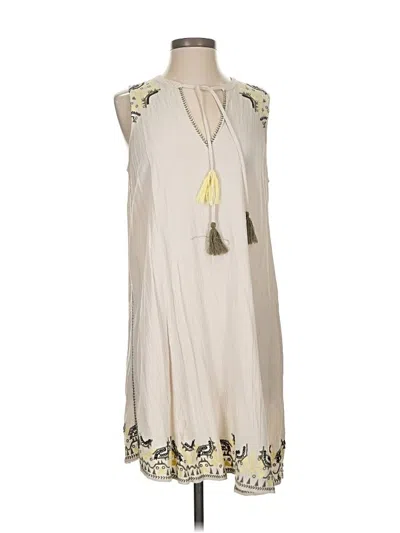 Pre-owned Ann Taylor Loft Outlet Casual Dress In Gray